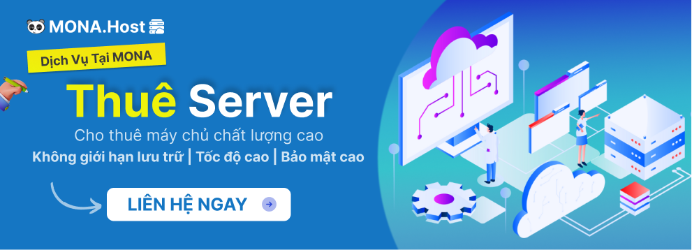 Banner dịch vụ cho thuê Server