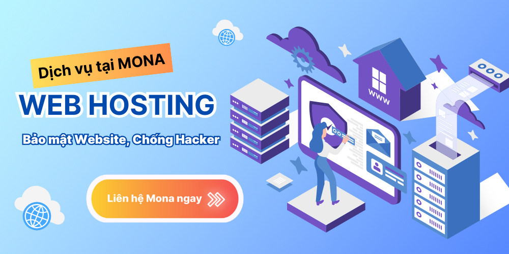 Dịch vụ web hosting chất lượng tại Mona