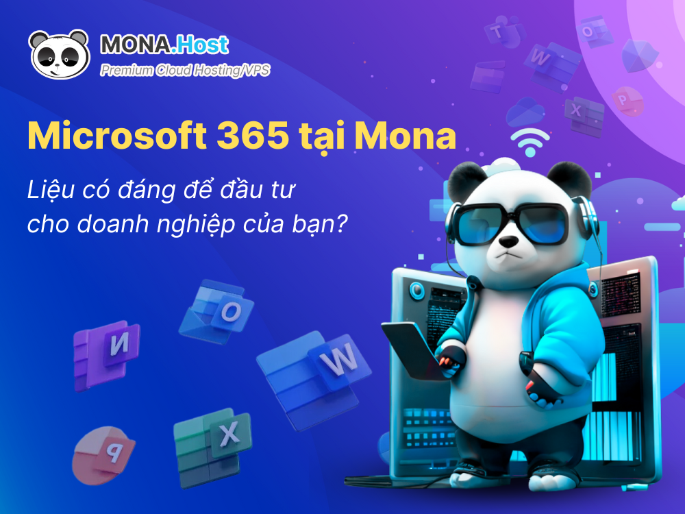 Đăng ký mua microsoft 365 Mona Host