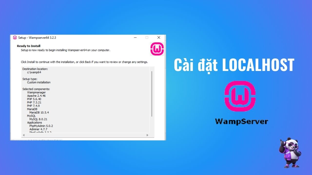 Cài đặt Localhost trên Wampserver