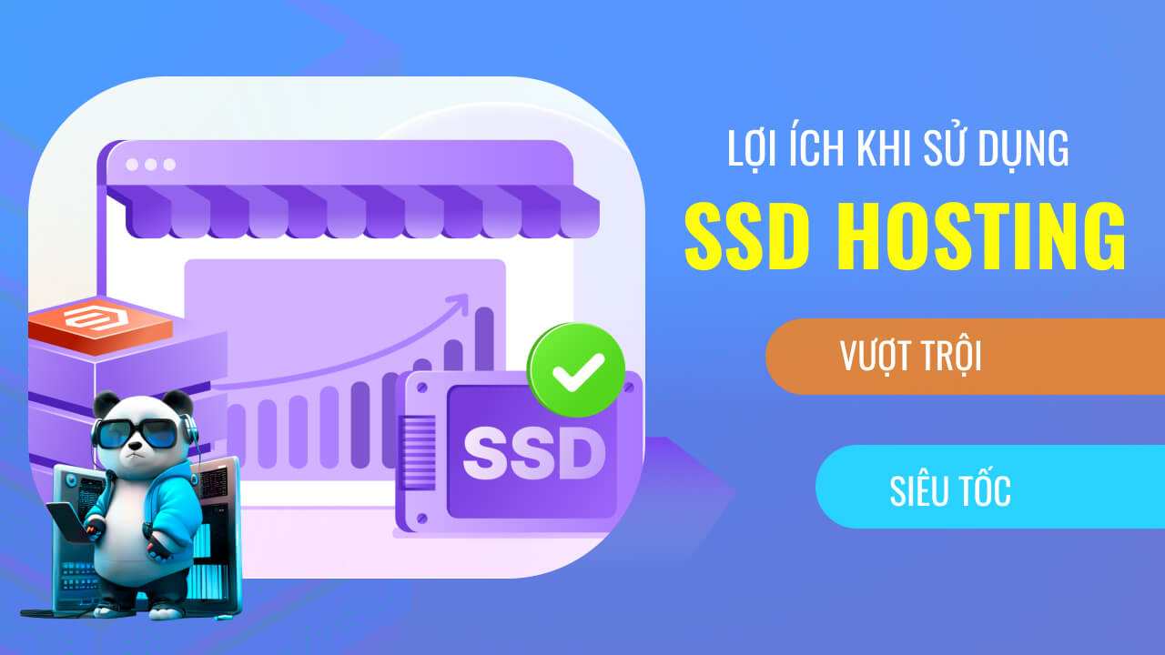 Lợi ích bạn nhận được khi sử dụng SSD Hosting 
