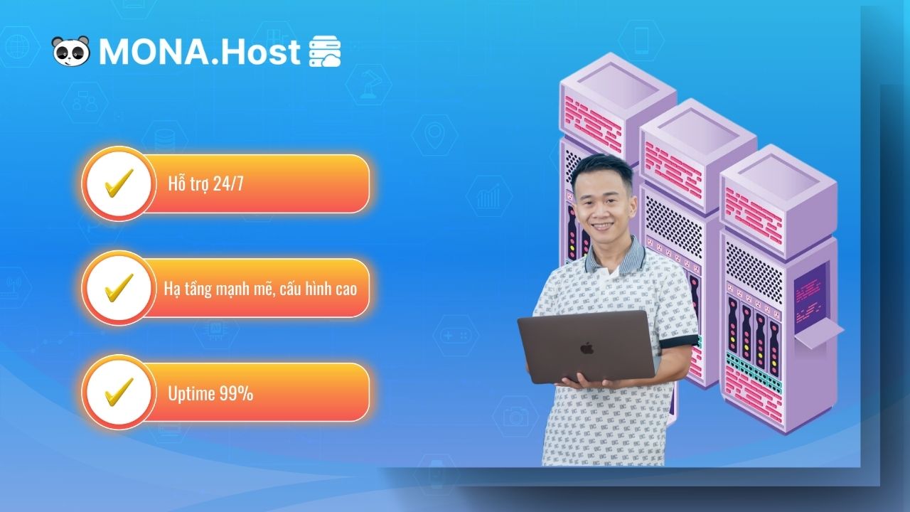 Đon vị cung cấp web hosting chất lượng nhất thị trường Việt