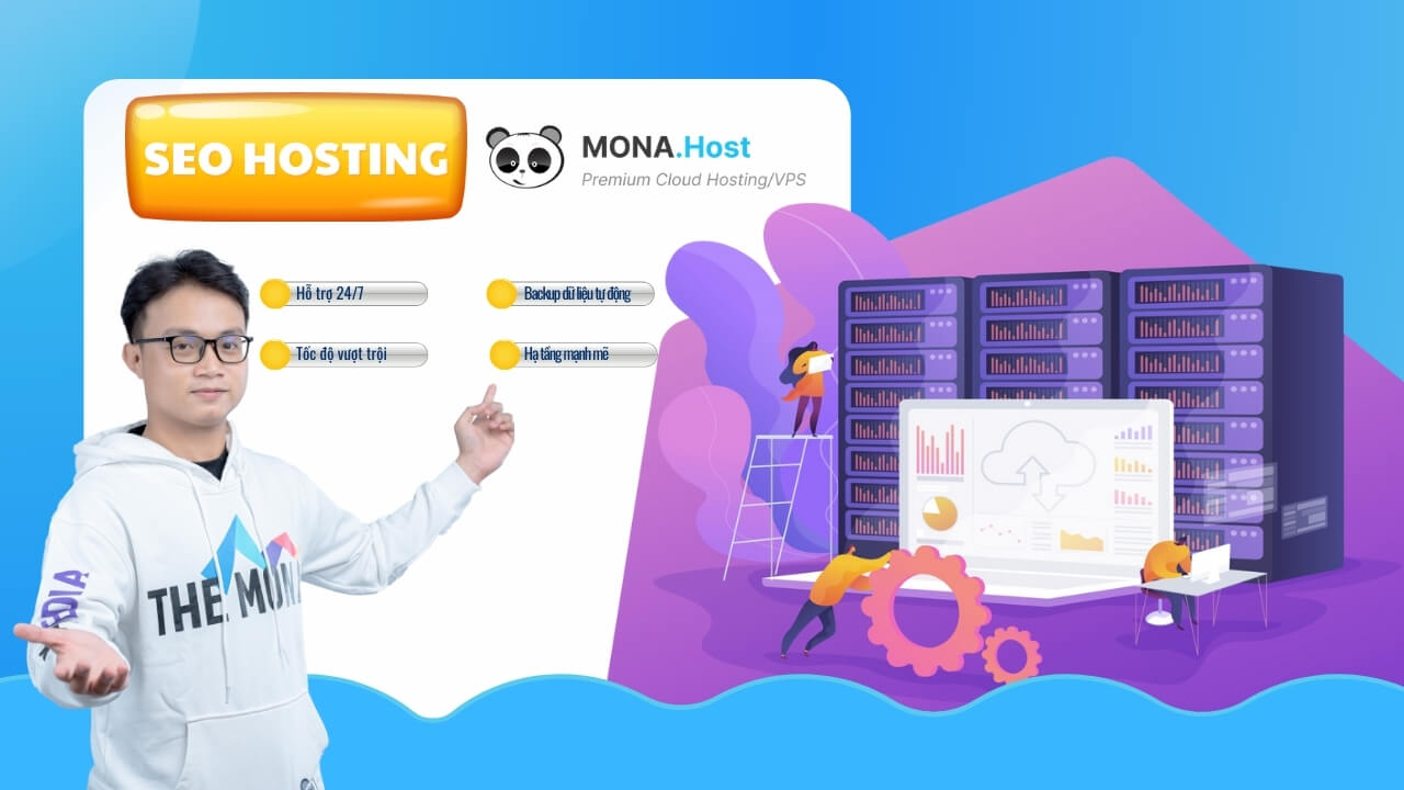 MONA Host cung cấp dịch vụ SEO Hosting uy tín