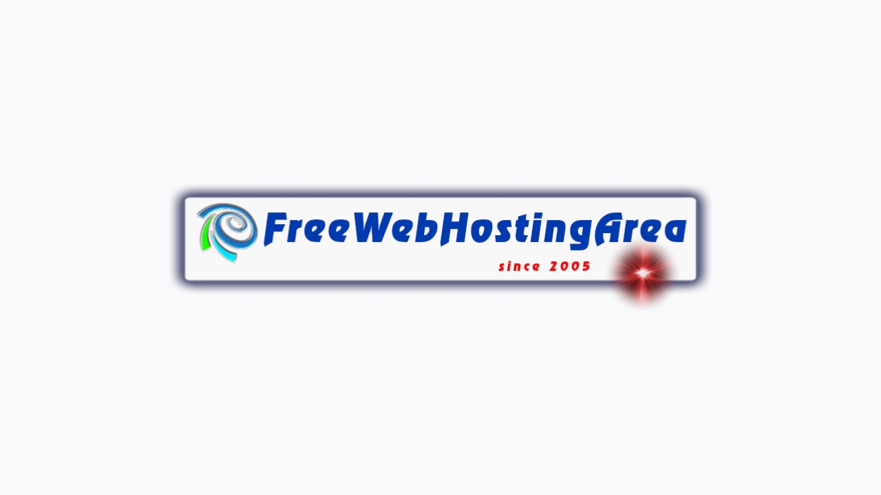 Đăng ký hosting free tại Freewebhostingarea.com