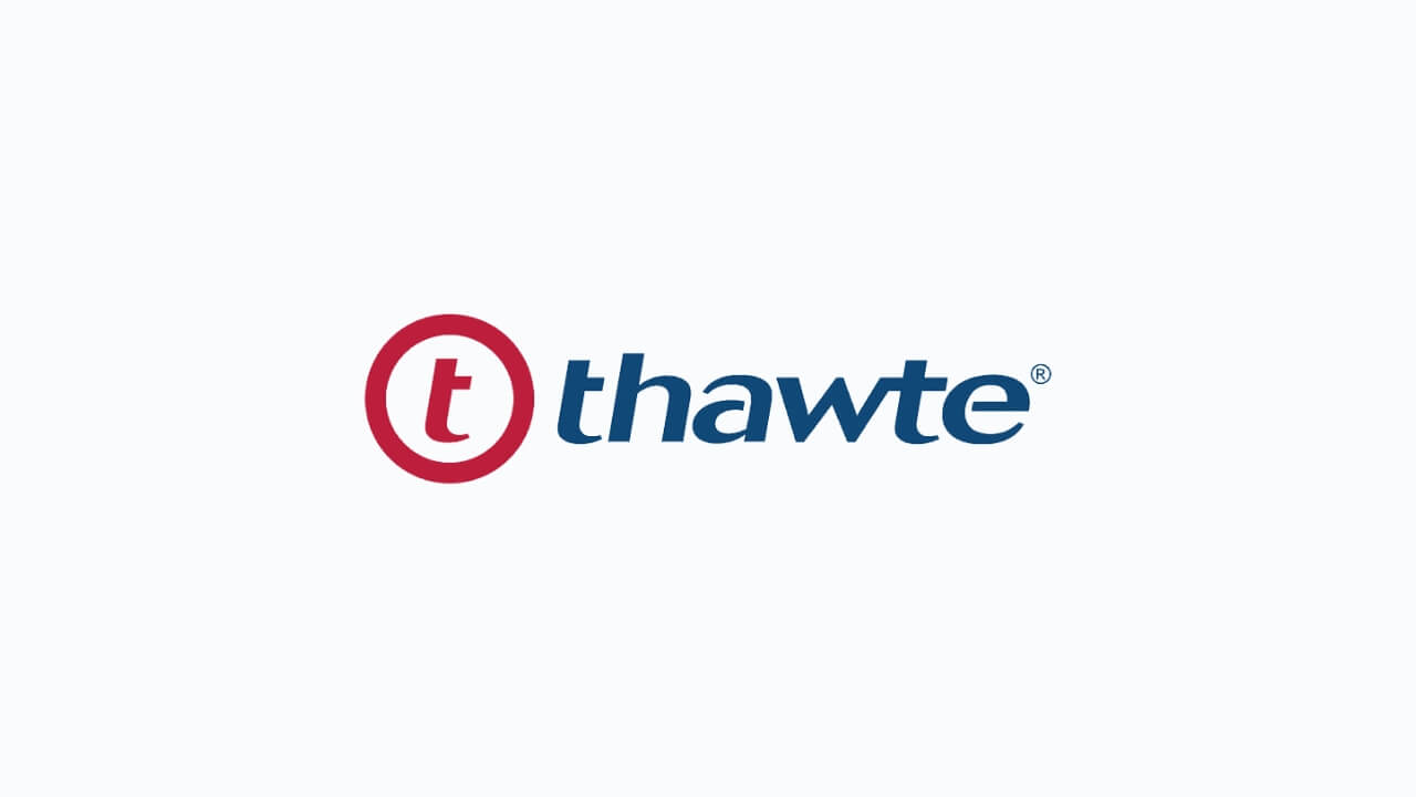 Nhà cung cấp SSL uy tín Thawte