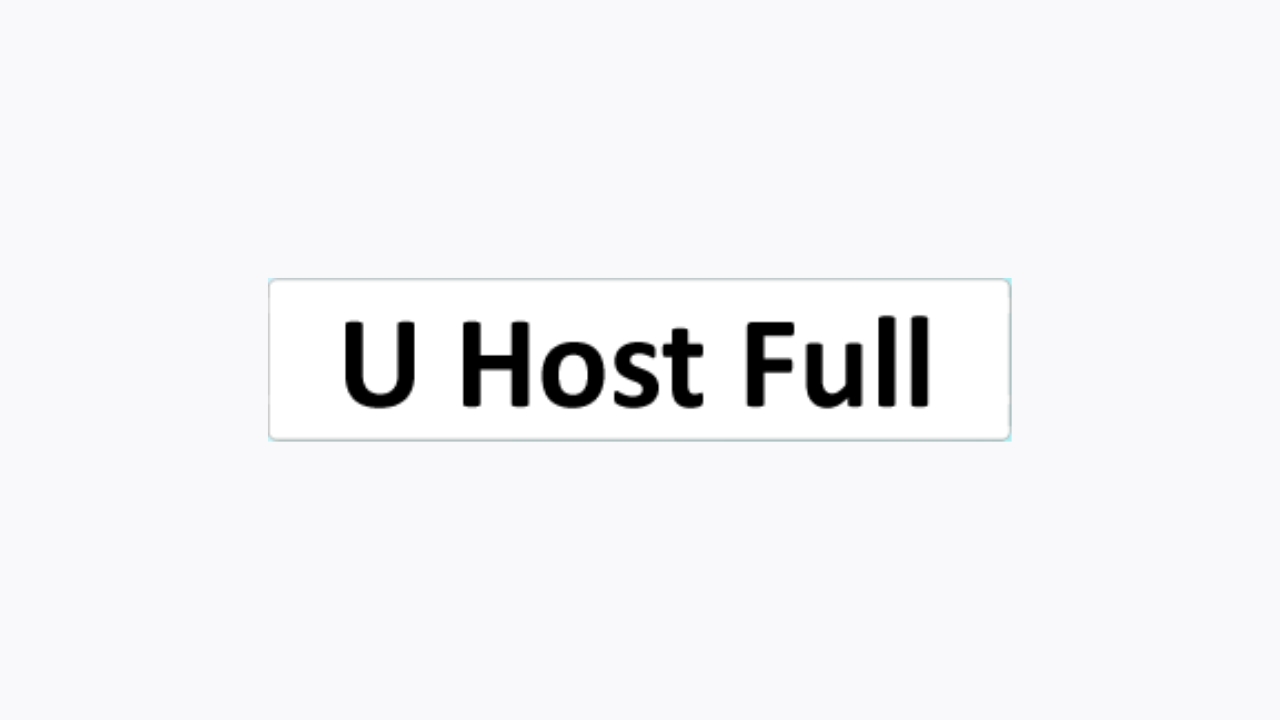 Tạo hosting miễn phí tại Uhostfull.com