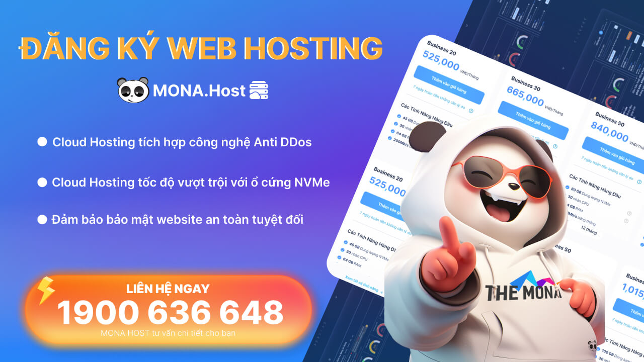 MONA Host đơn vị cung cấp hosting đáng tin cậy