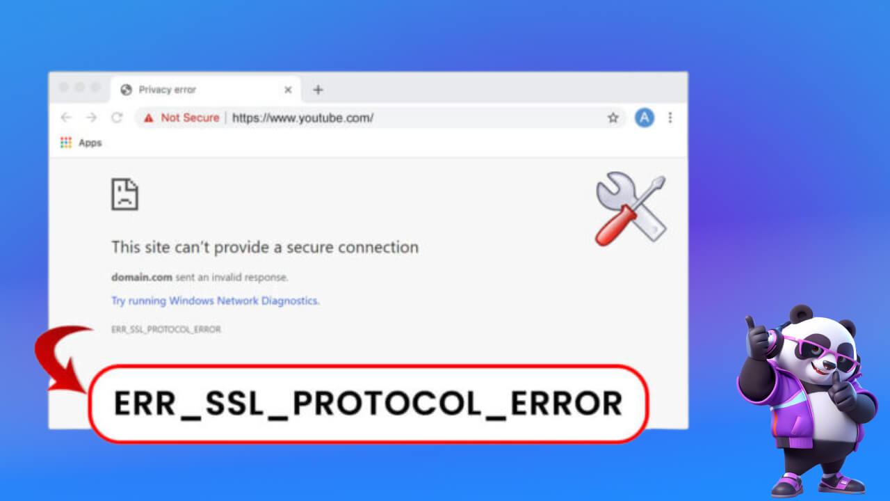 Lỗi ERR_SSL_PROTOCOL_ERROR