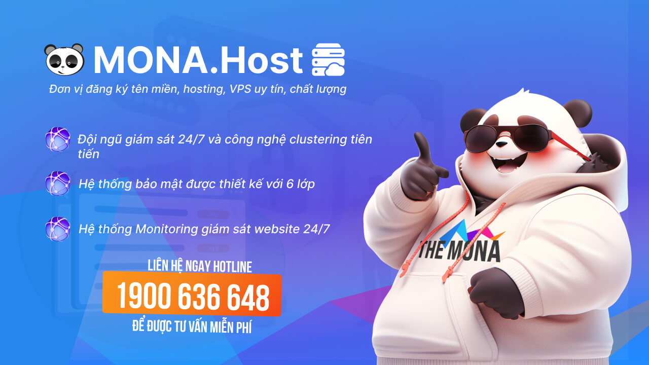 MONA Host đơn vị cung cấp hosting vps chất lượng