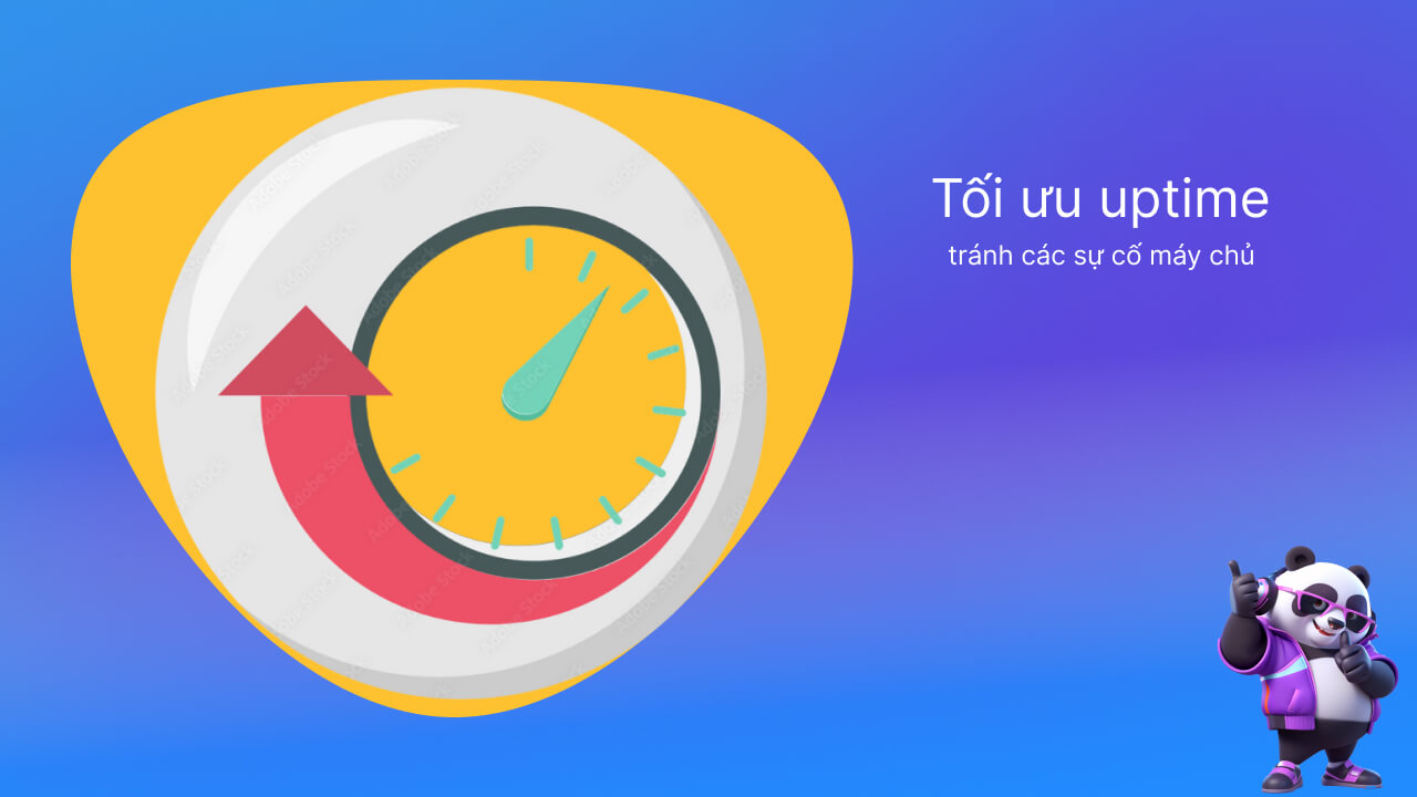 Tối ưu uptime chống lại các sự cố máy chủ