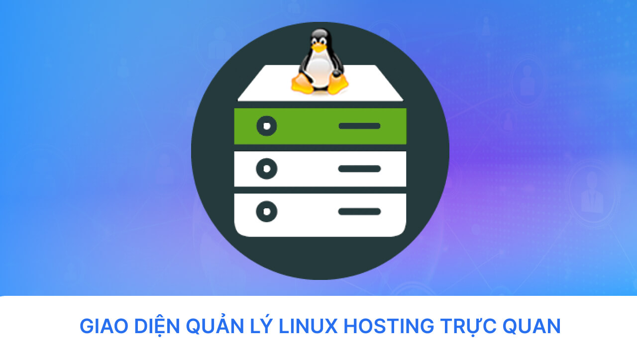 Giao diện quản lý Linux Hosting trực quan