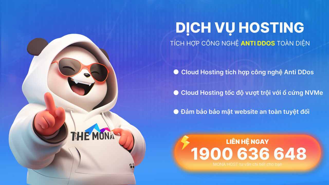 MONA Host đơn vị cung cấp cloud hosting uy tín