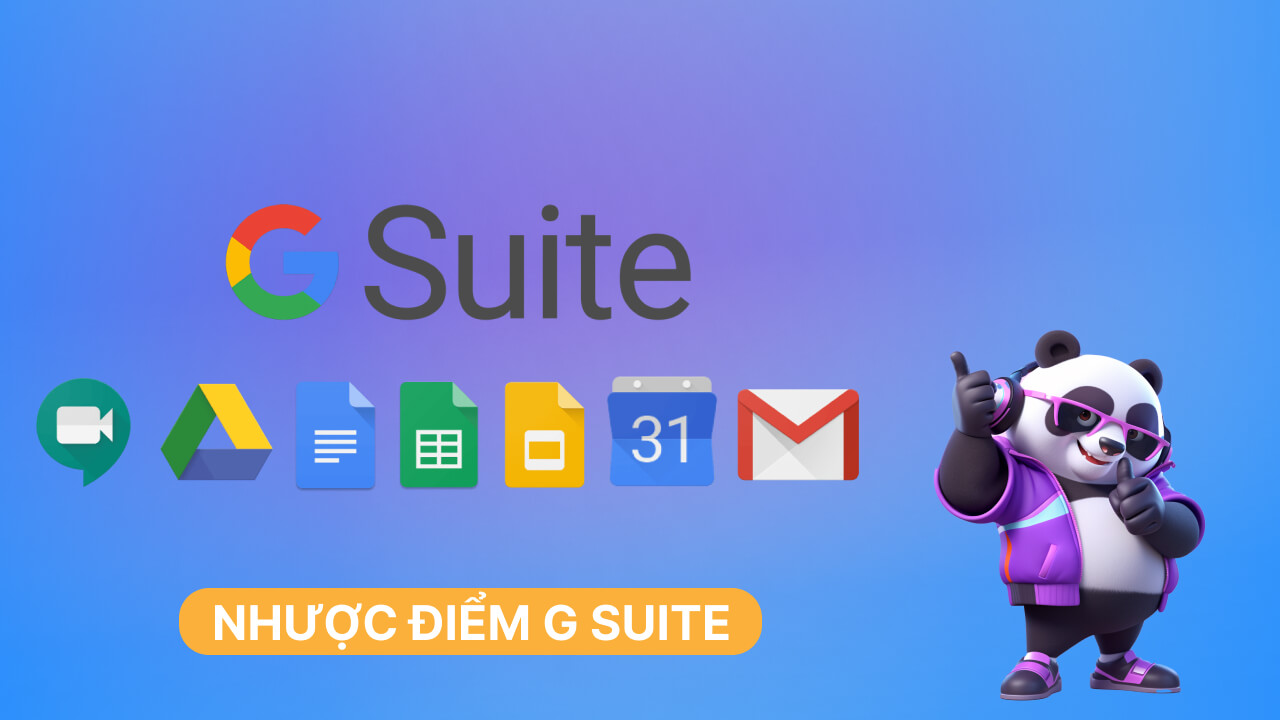 Nhược điểm của G Suite là gì?