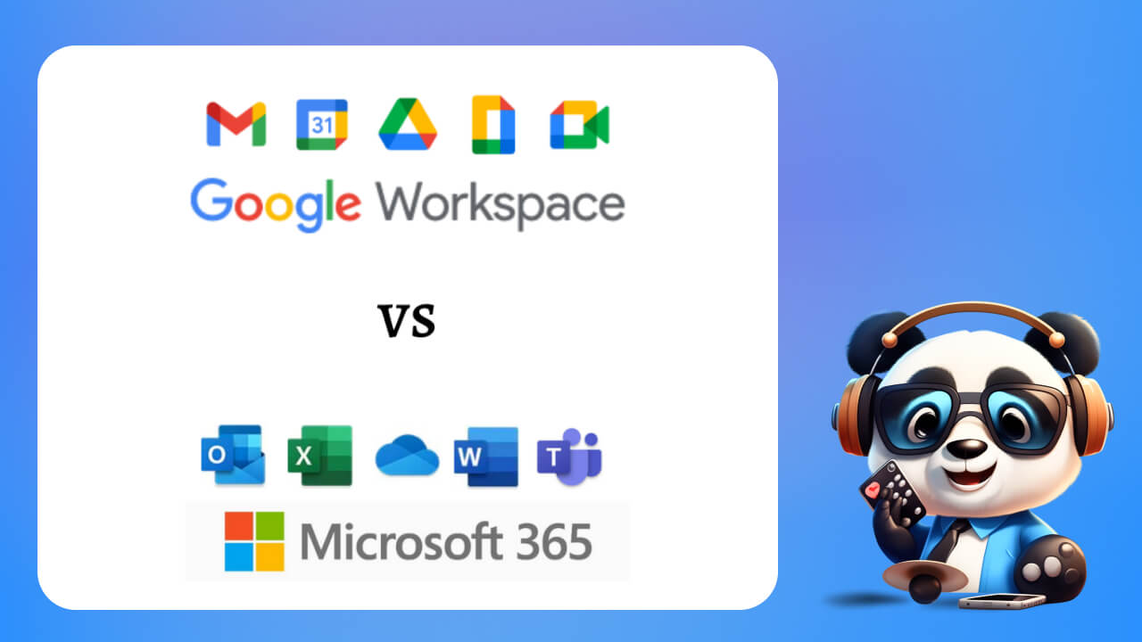 Sự khác nhau giữa Microsoft 365 với G Suite là gì?