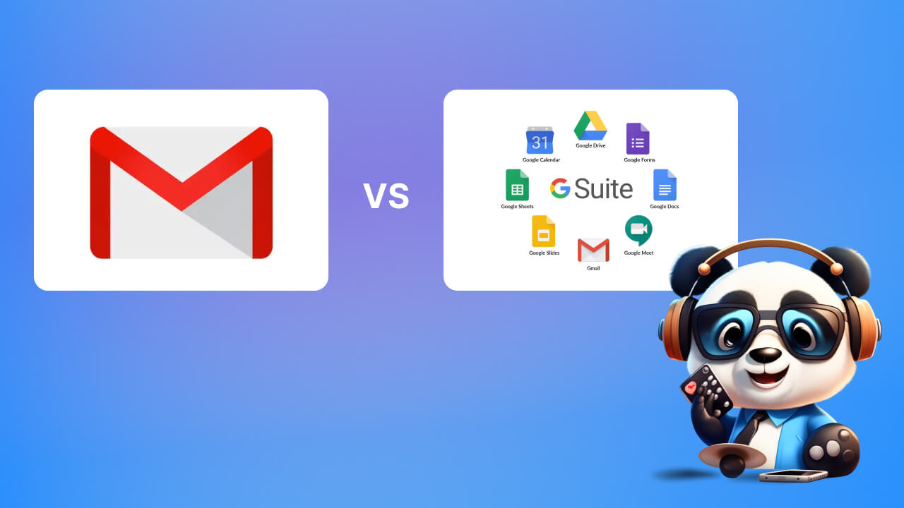 Sự khác nhau giữa ứng dụng Gmail và G Suite là gì?