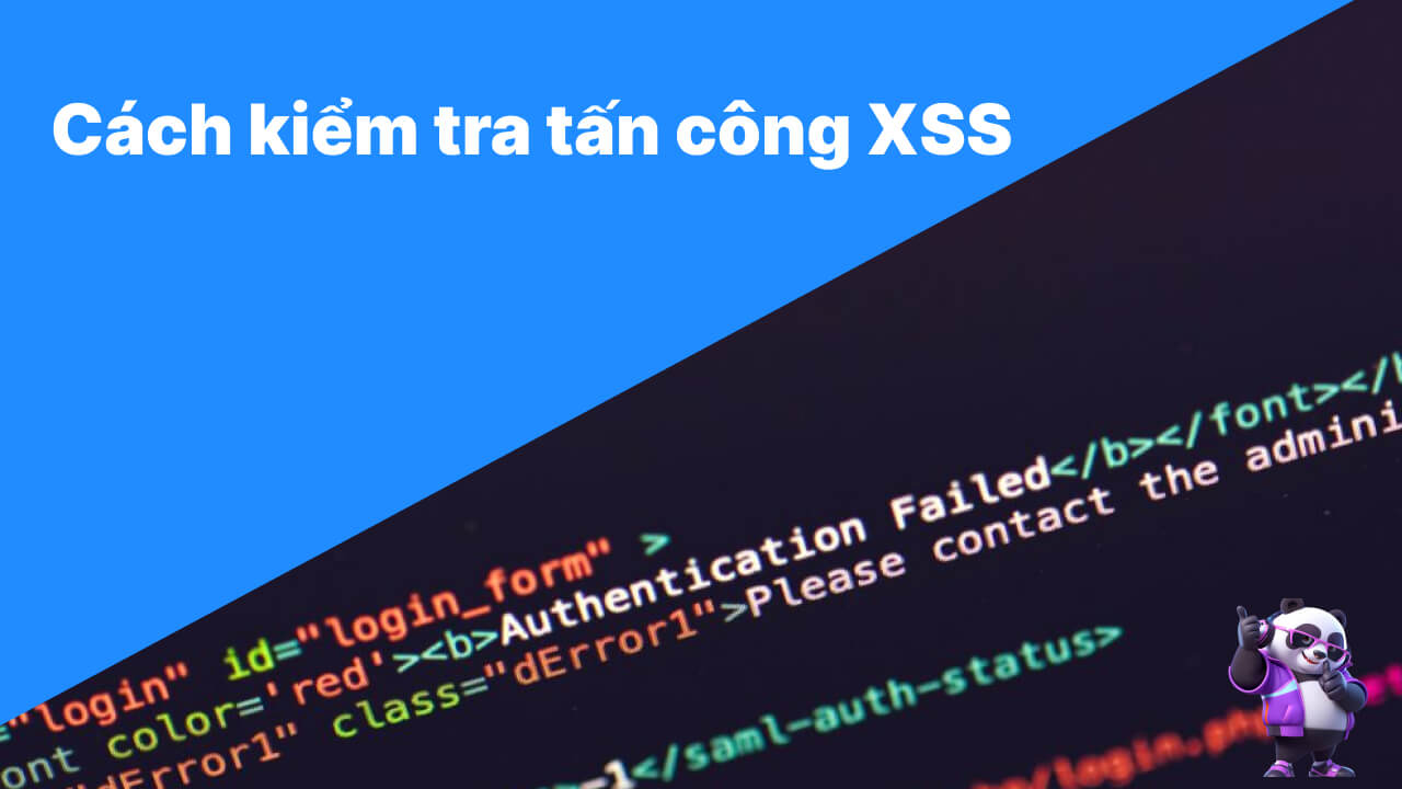 Cách kiểm tra tấn công XSS