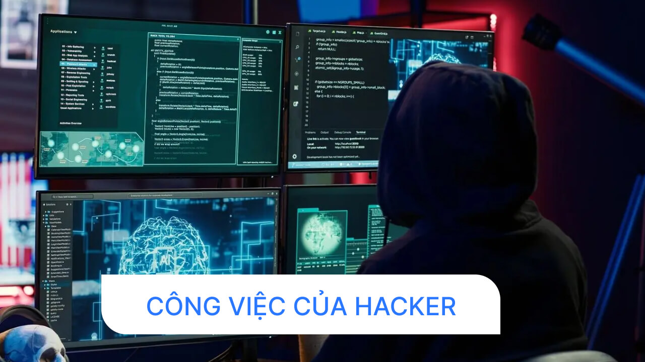 Công việc chính của một Hacker là gì?