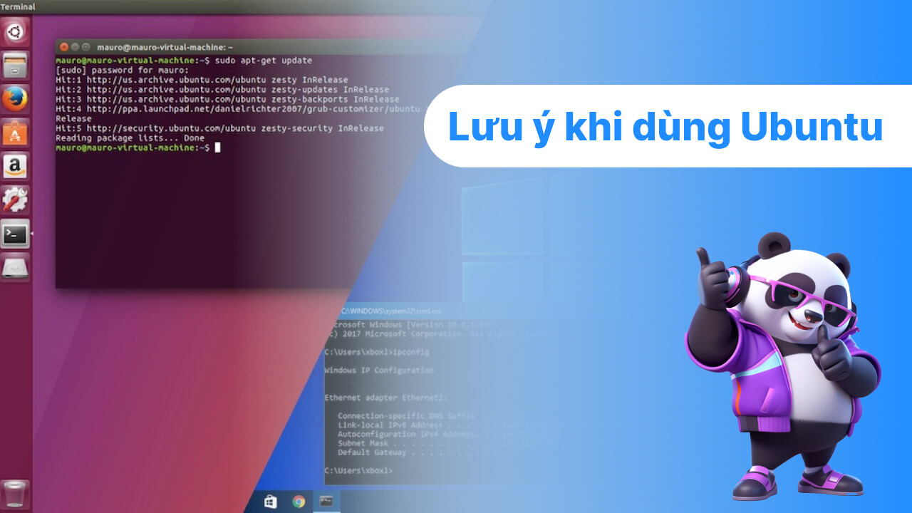 Lưu ý khi sử dụng Ubuntu là gì?