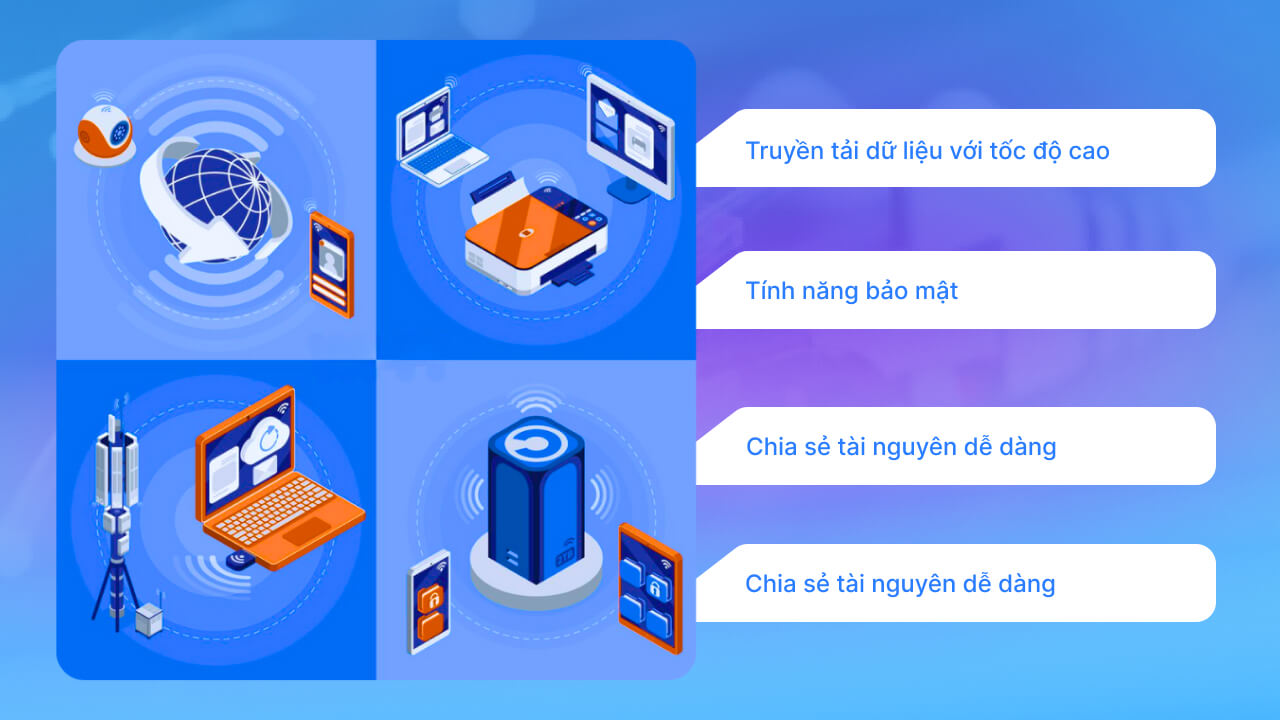 Tính năng nổi bật của Ethernet