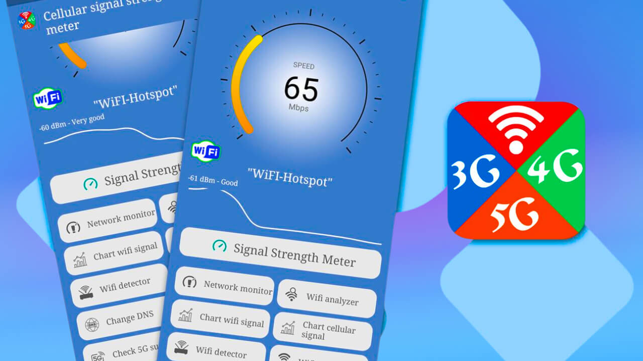 Kiểm tra kết nối internet 3G, 4G, 5G và wifi