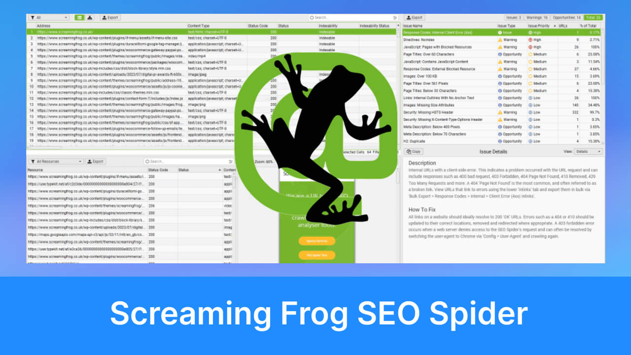 Screaming Frog SEO Spider