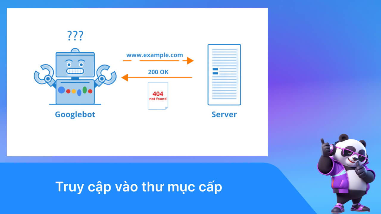 Truy cập vào thư mục cấp