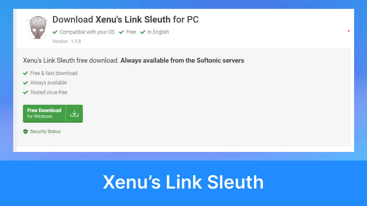 Xenu’s Link Sleuth