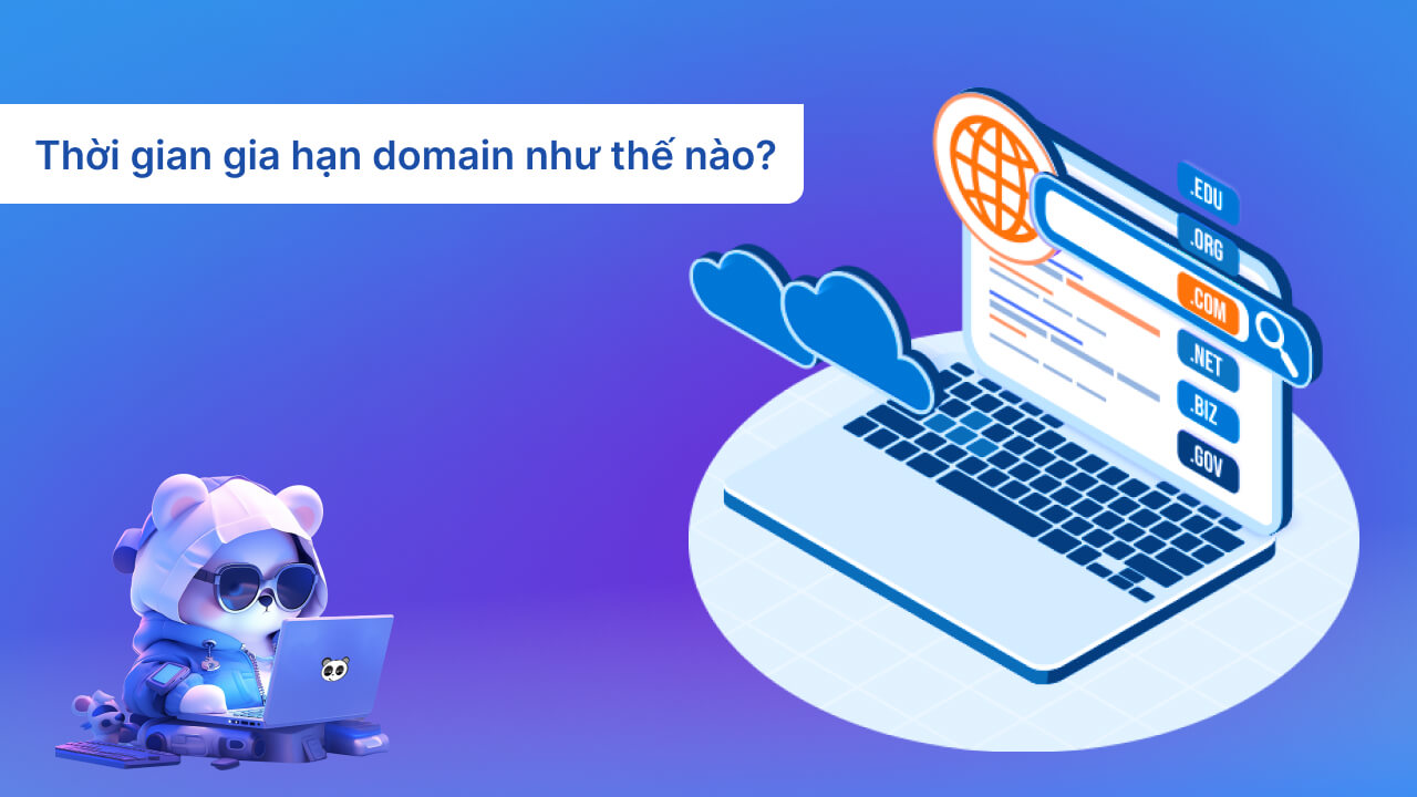 Thời gian gia hạn domain như thế nào?