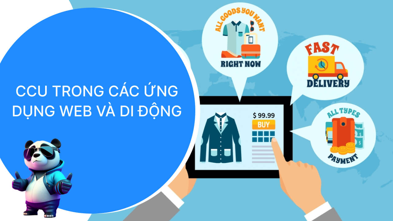 CCU trong thương mại điện tử và các trang web dịch vụ