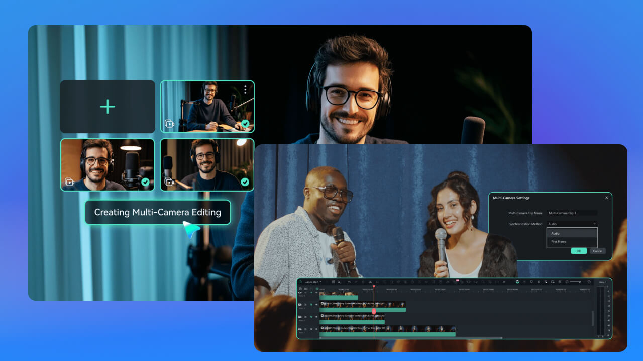 Cắt ghép video FilmoraGo 
