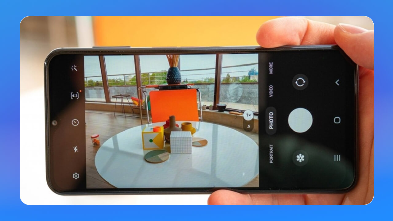 chọn ứng dụng quay video