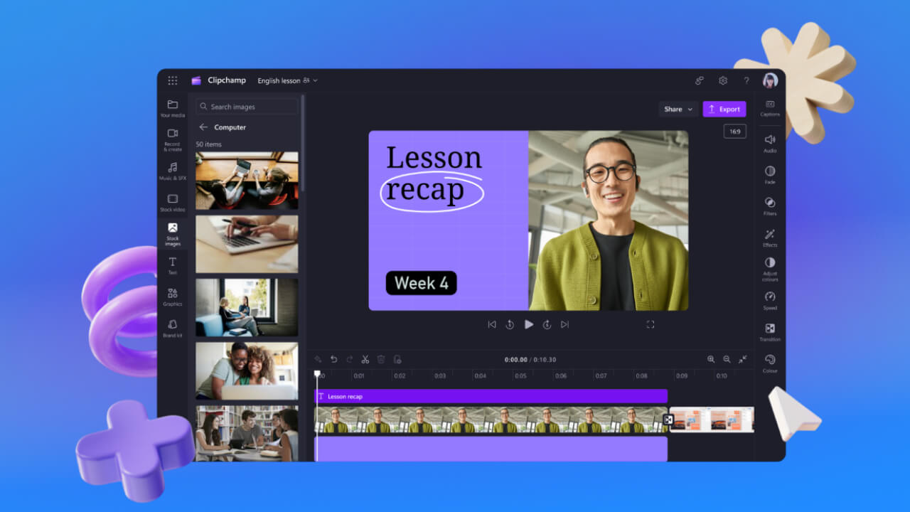 Clipchamp phần mềm chỉnh sửa video