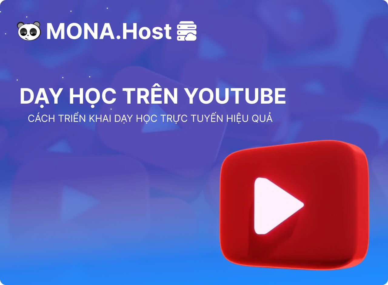 dạy học trực tuyến trên Youtube