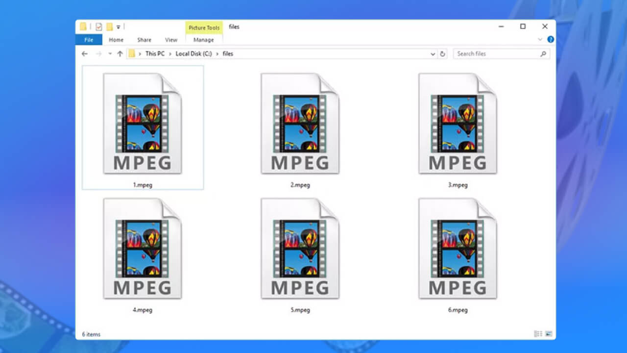 Định dạng file MPEG