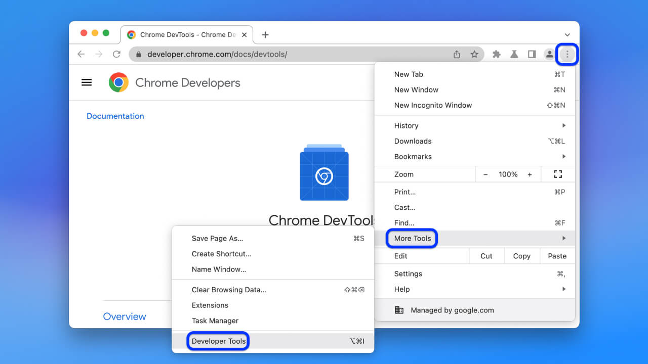 Dùng Devtools để tải video từ web về máy tính