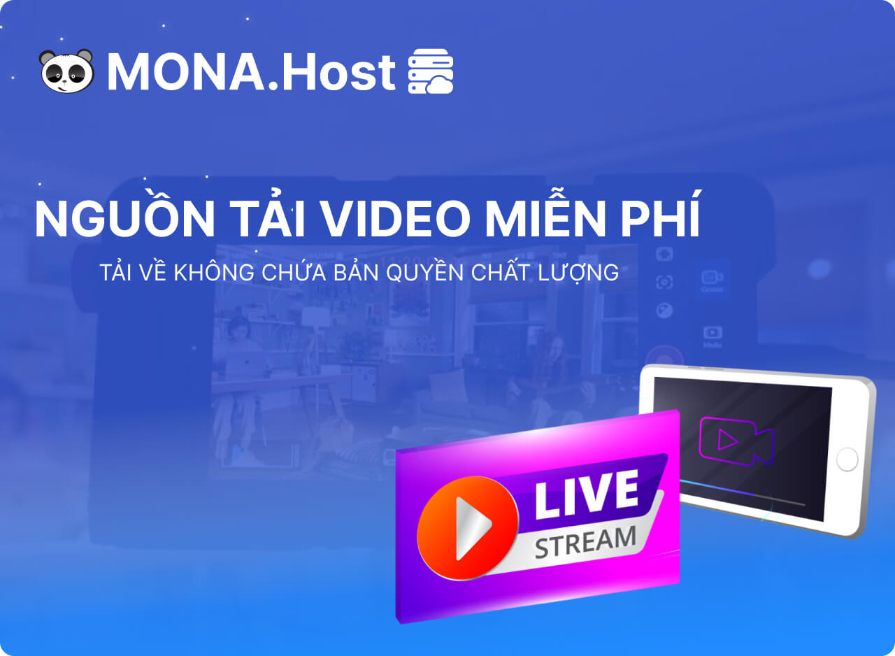 nguồn tải video không bản quyền