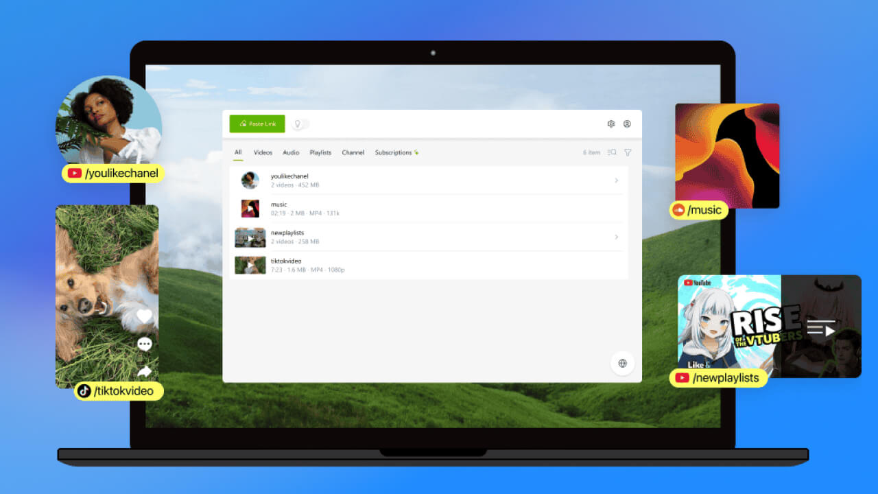 trình tải video 4K Video Downloader