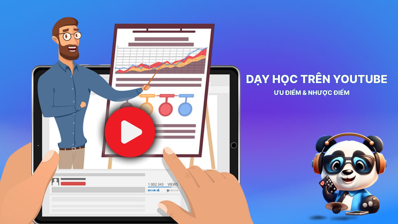 ưu nhược điểm dạy học trên Youtube