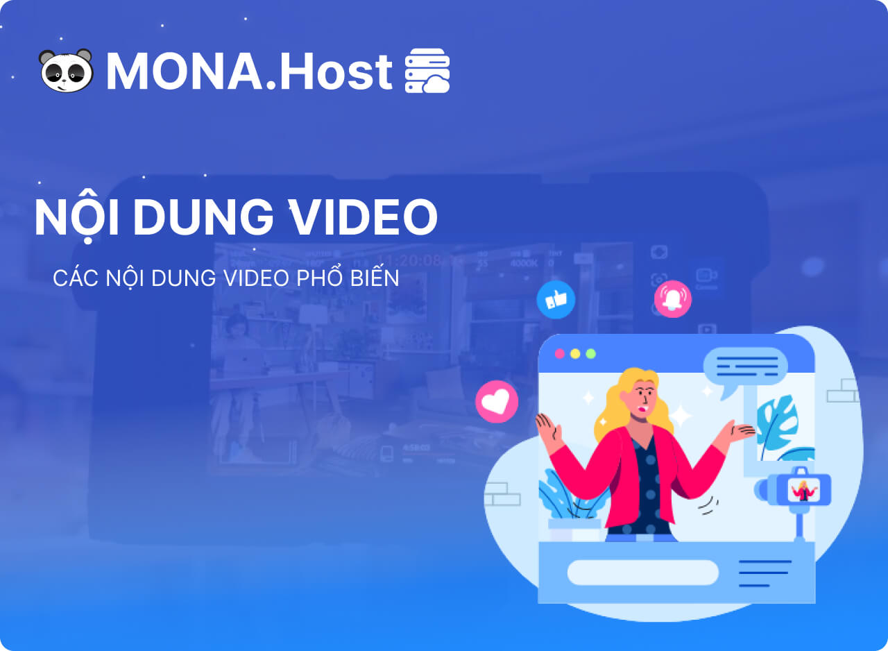 Các nội dung video phổ biến