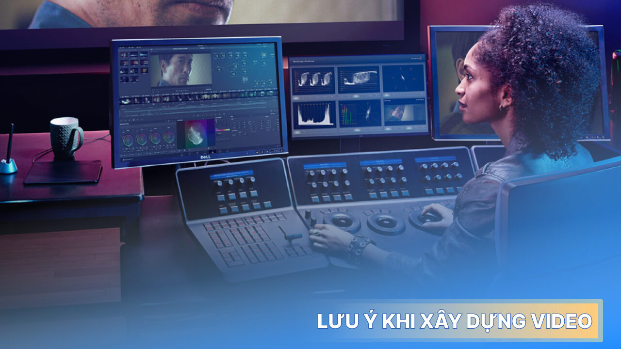 lưu ý khi xây dựng video