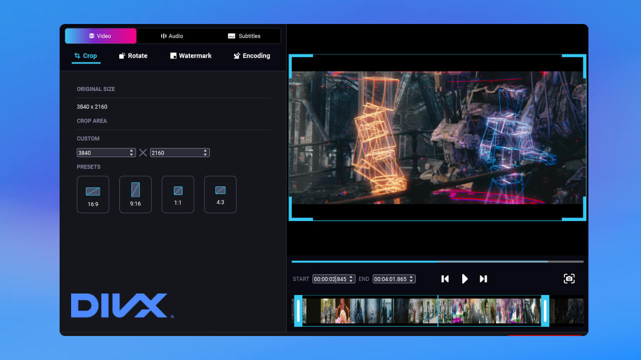 Ứng dụng DivX Player xem video 