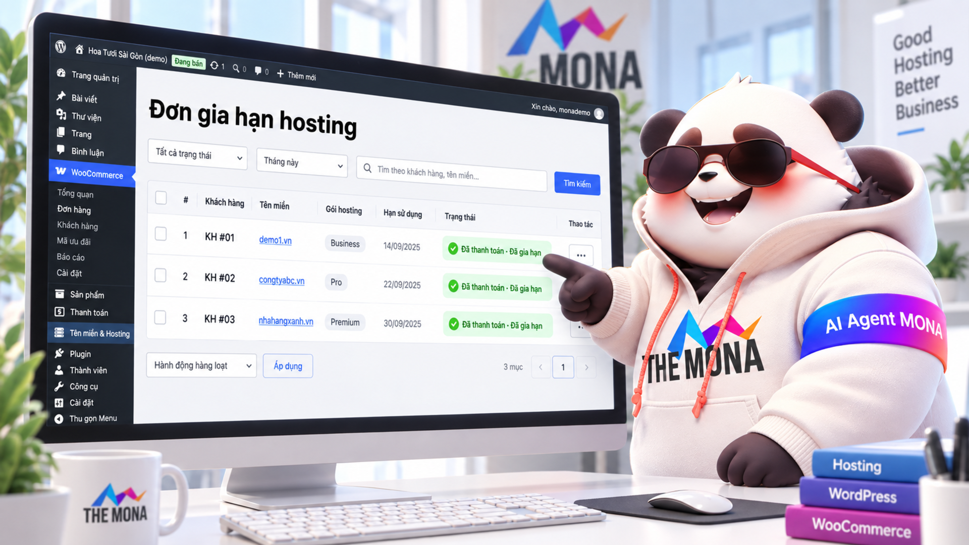Thu tiền hosting tự động: hết cảnh sót bill, mở host tức thì